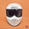The Simpson Outlaw Bandit visor closed.