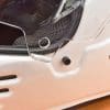 The Simpson Outlaw Bandit visor rentention knob.