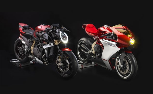 MV Agusta Brutale and Superveloce