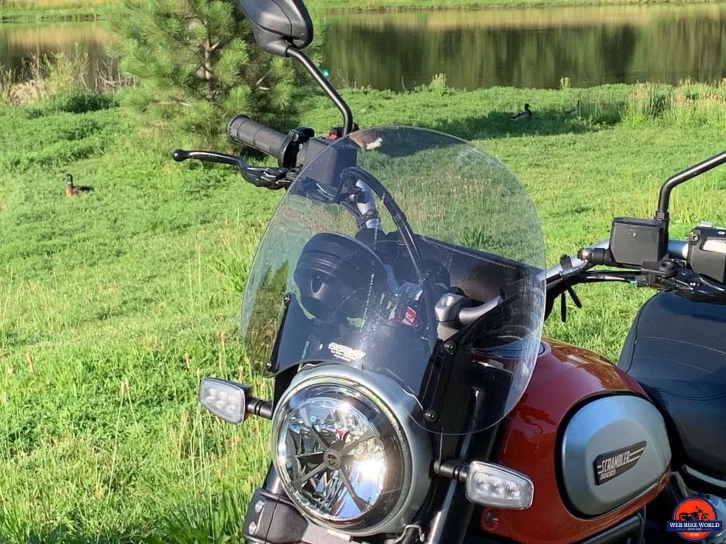 2019 Ducati Scrambler Icon windshield