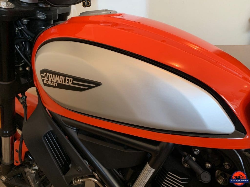 2019 Ducati Scrambler Icon fuel tank