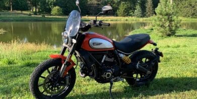 2019 Ducati Scrambler Icon in Atomic Tangerine Orange