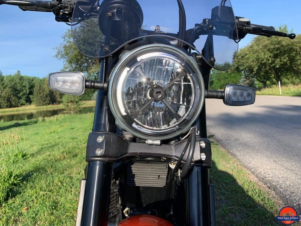 2019 Ducati Scrambler Icon front LED light