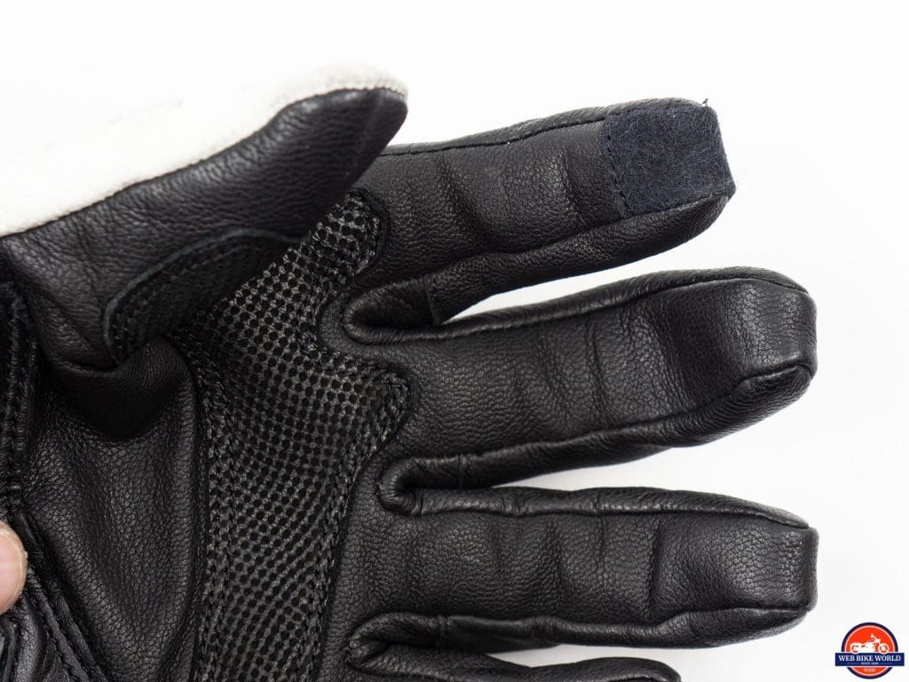 Knox Nexos Gloves palm & finger closeup