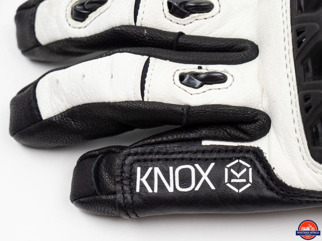 Knox Nexos Gloves finger closeup