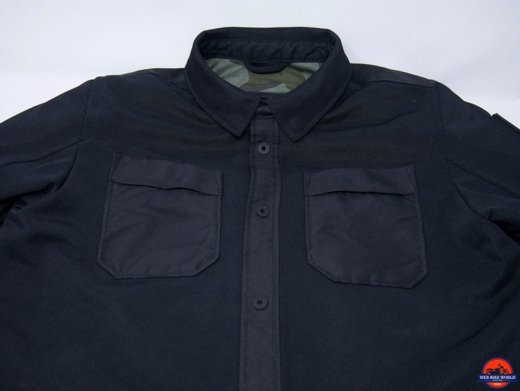 REV'IT! Tracer Air Overshirt front detail