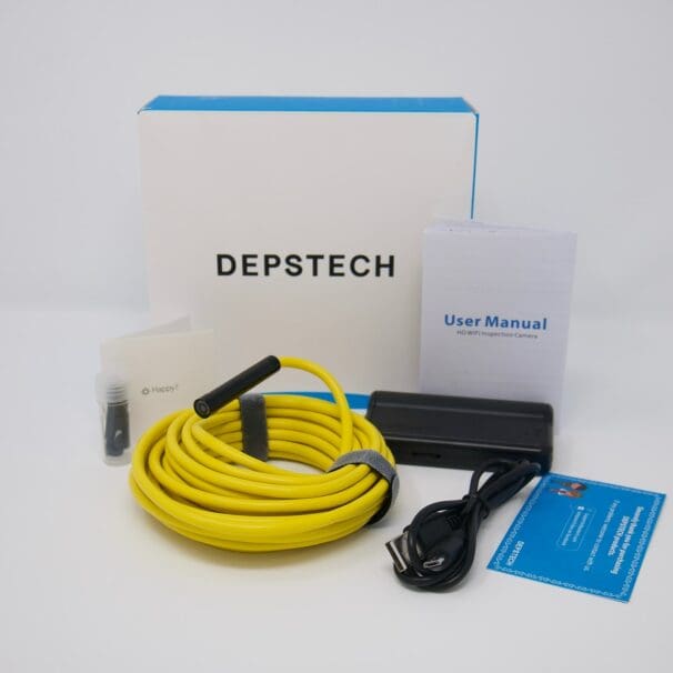 Depstech Inspection Camera all pieces