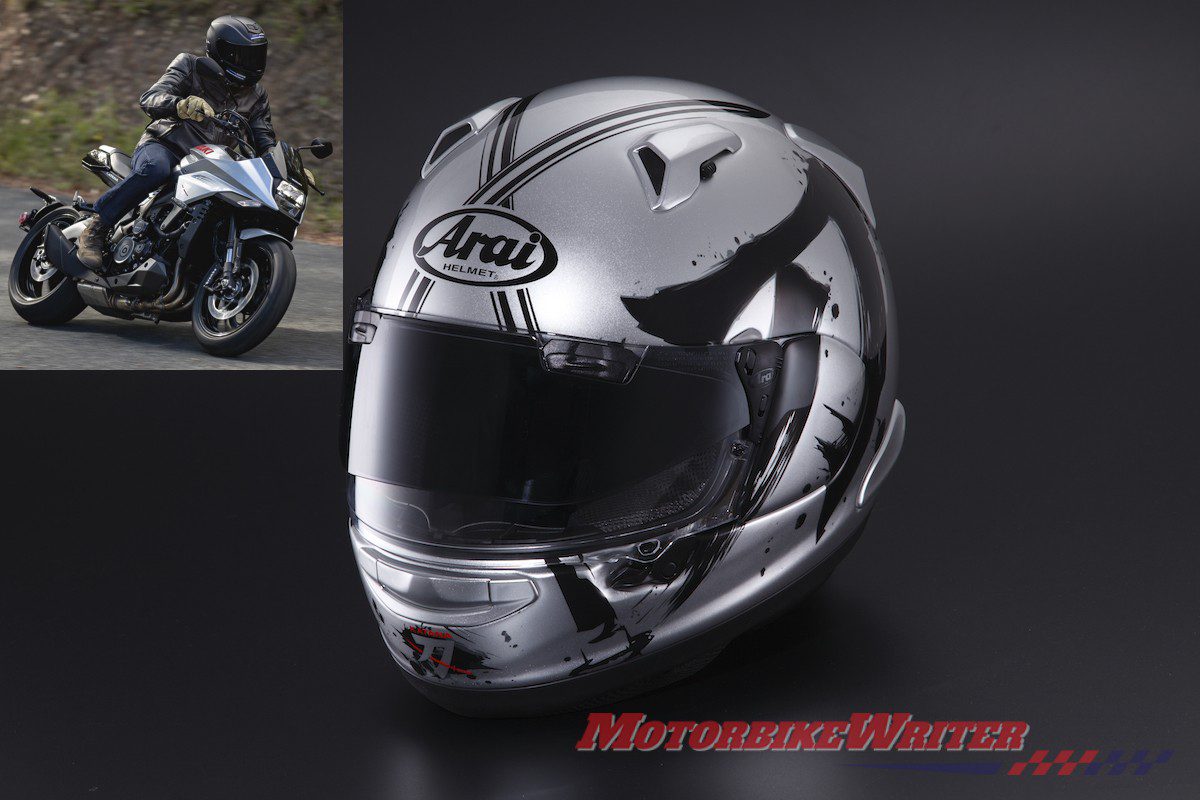 Suzuki KATANA Arai helmet