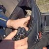Installing the Lexin FT4 in a Voss helmet.