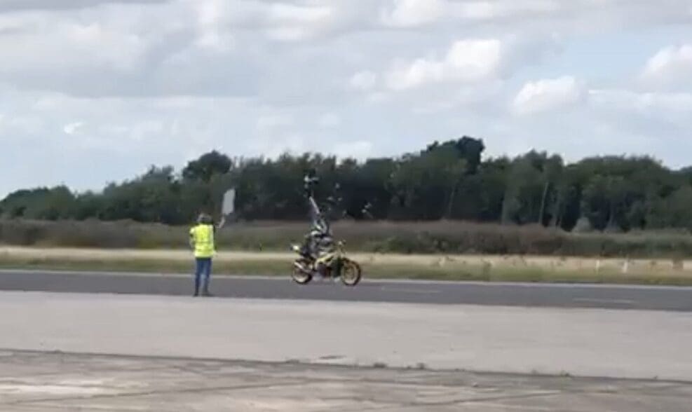 headstand motorcycle world record