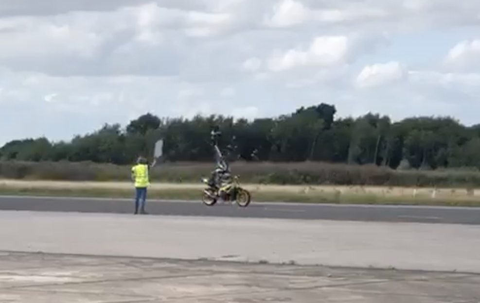 headstand motorcycle world record
