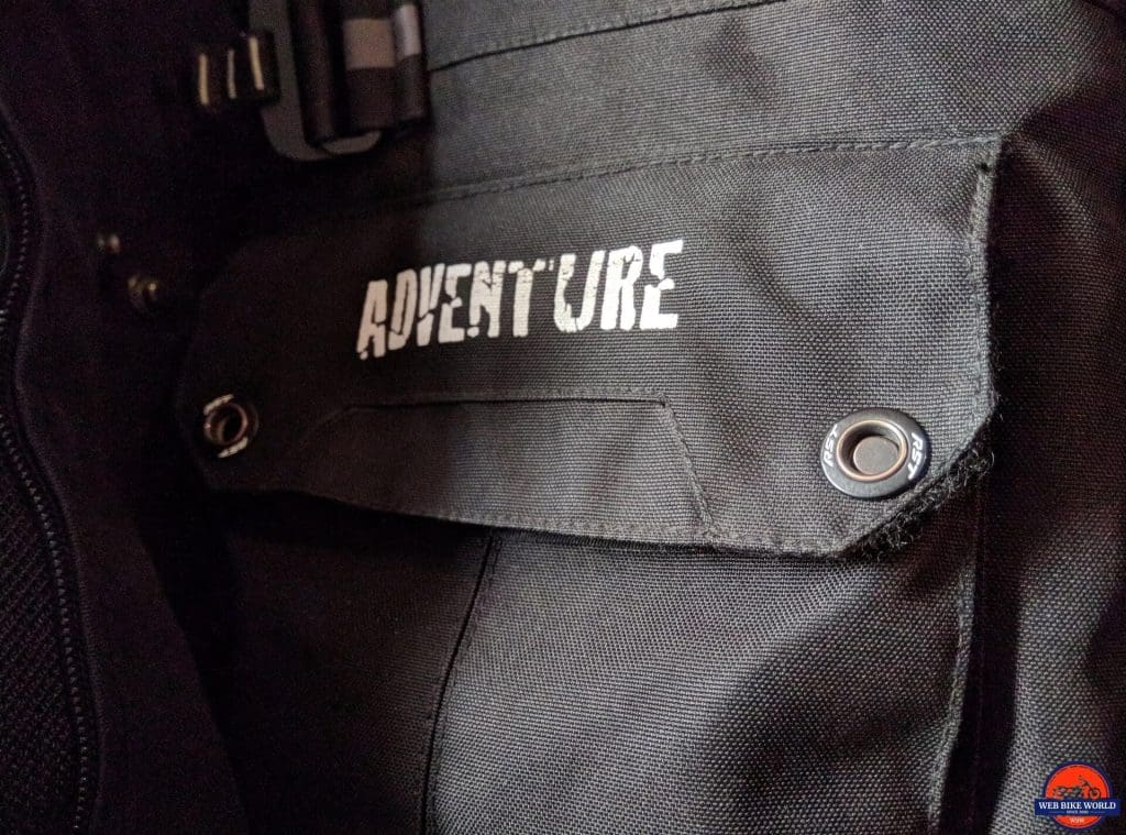 RST Pro Series Adventure 3 Textile Jacket front pocket