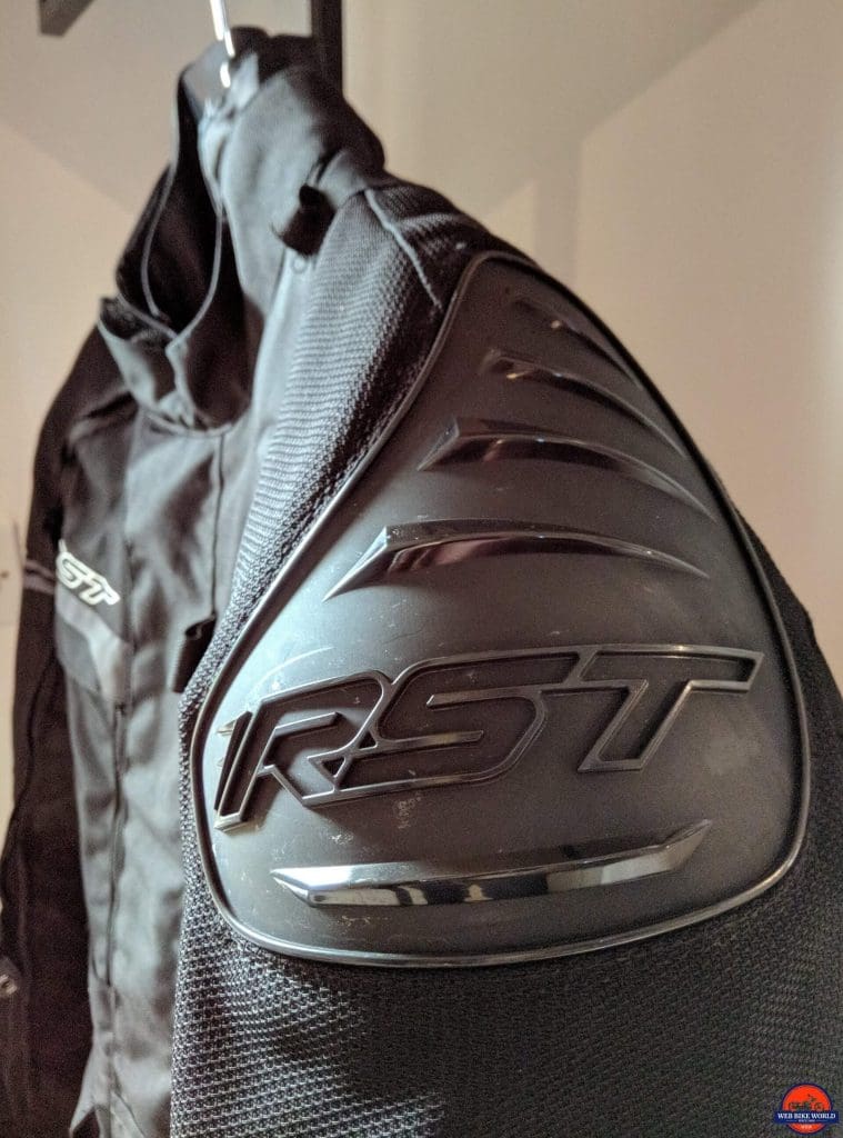 RST Pro Series Adventure 3 Textile Jacket shoulder protector