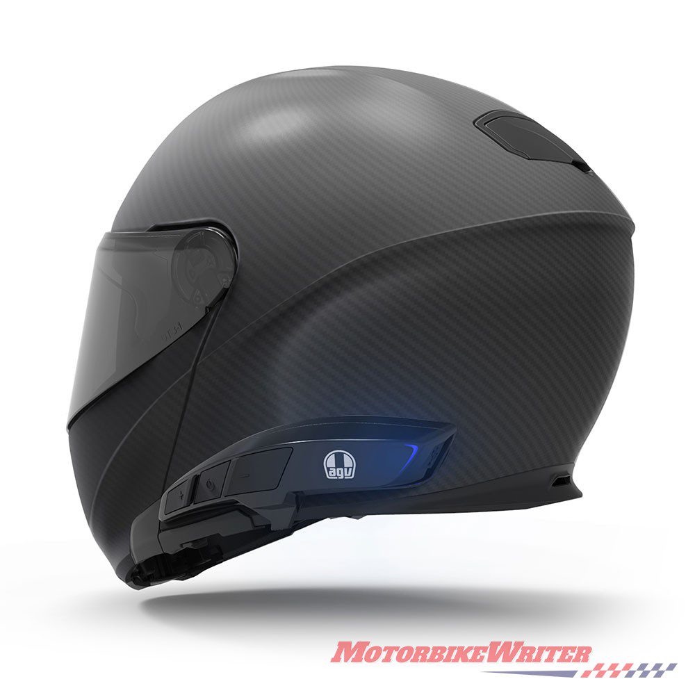 Agv online helmet bluetooth