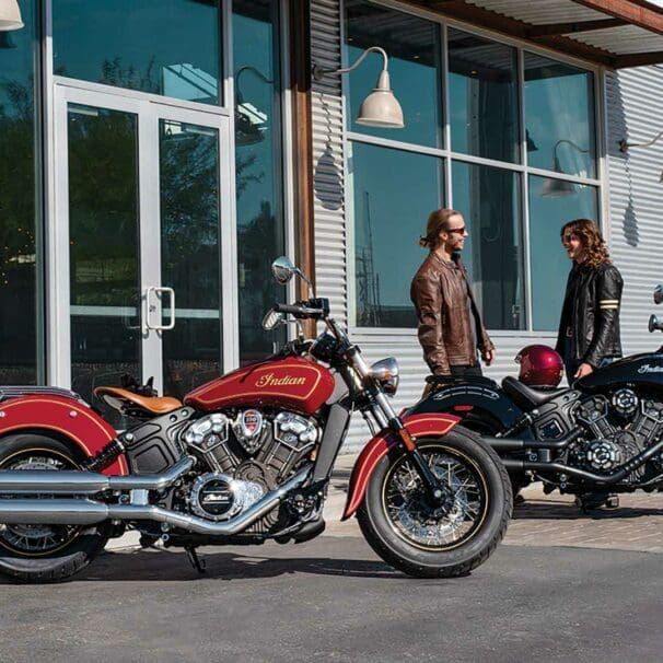 2020 Indian Scout 100th anniversary edition motorcycle