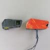 Bikecomm BK-T1 Bluetooth Headset - backplate and adhesive backing