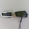 Bikecomm BK-T1 Bluetooth Headset - Module and holder plate