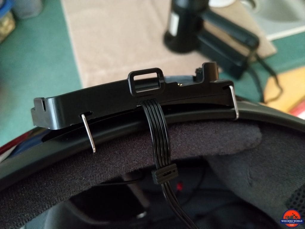 Bikecomm BK-T1 Bluetooth Headset - wire mount failure