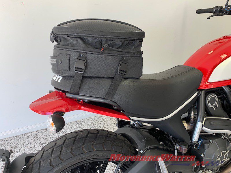 Nelson-Rigg Commuter Sport tail bag review - webBikeWorld