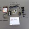 INNOVV C5 Helmet Camera - labeled kit contents