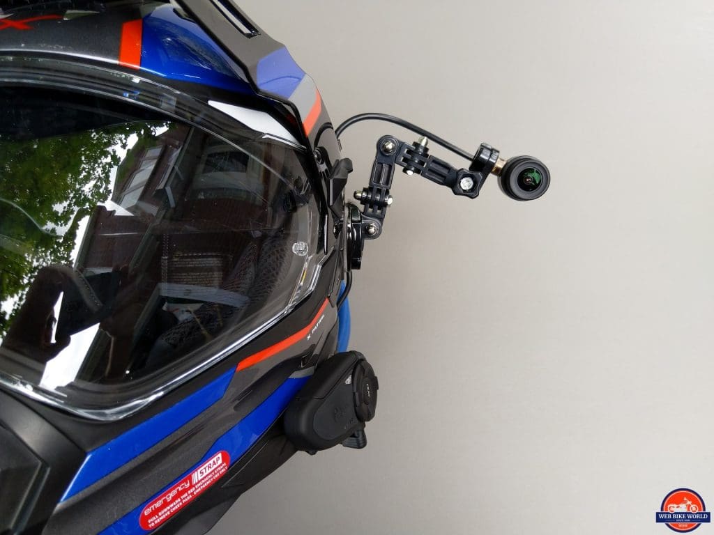 INNOVV C5 Helmet Camera - larger multi-joint mount
