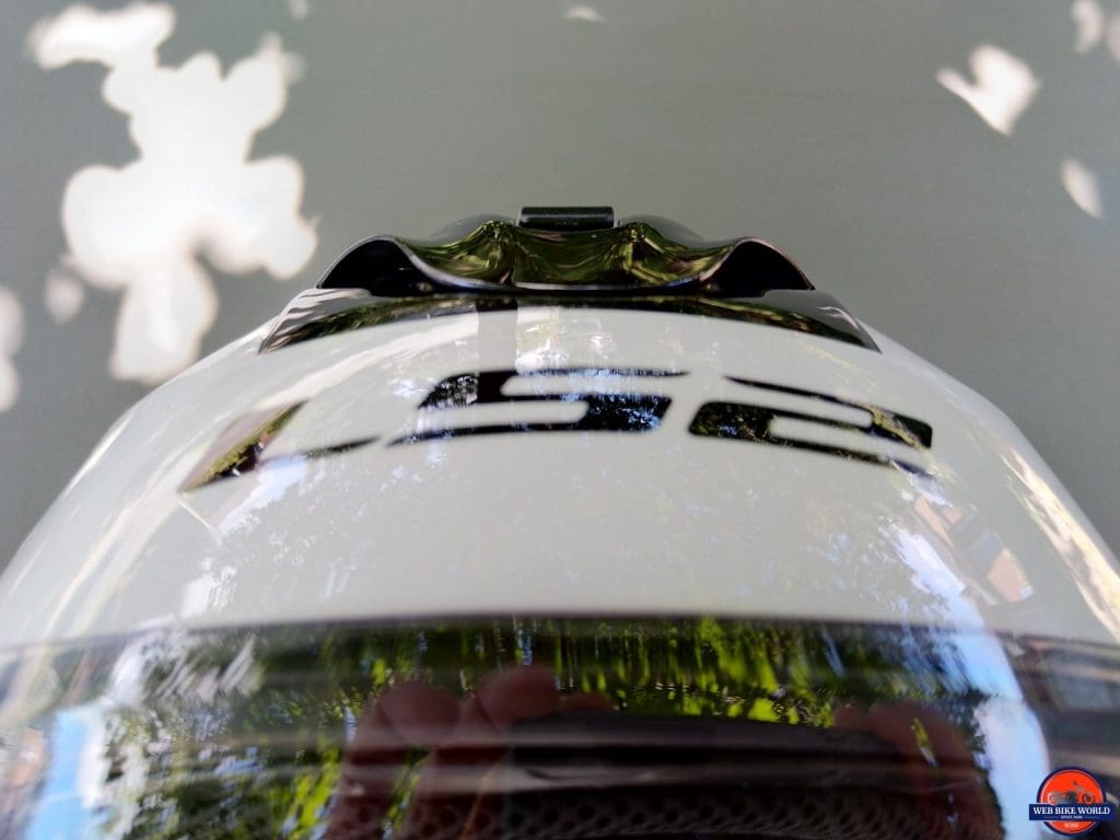 LS2 VERSO Mobile Helmet top dual-intake vents