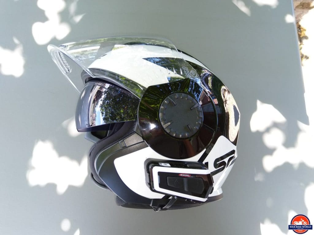 LS2 VERSO Mobile Helmet full-face visor and sun visor