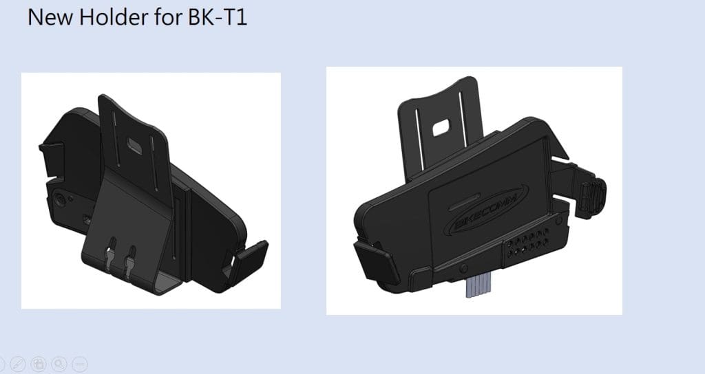 Bikecomm BK-T1 Bluetooth Headset - new BK-T1 holder