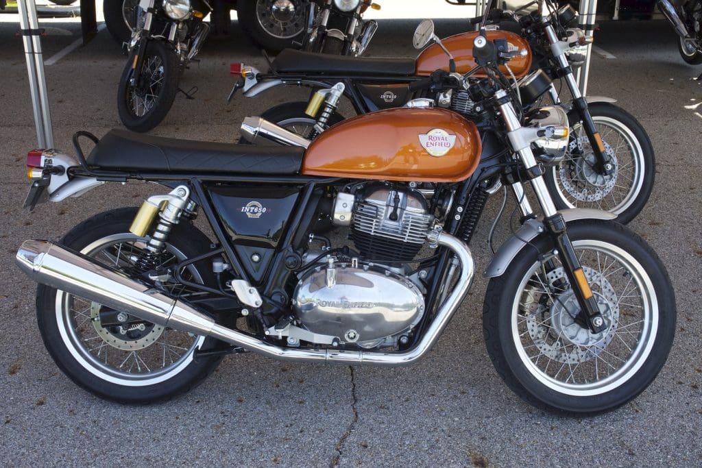 Royal Enfield interceptor 650 side