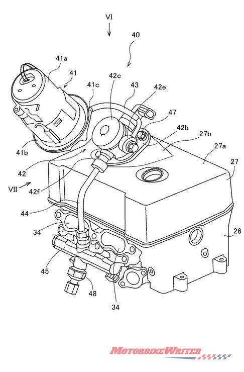 Honda patents direct injection in Africa Twin 2