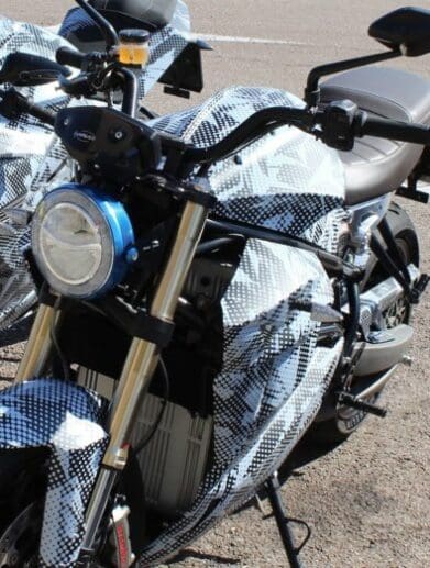 Energica spy shot
