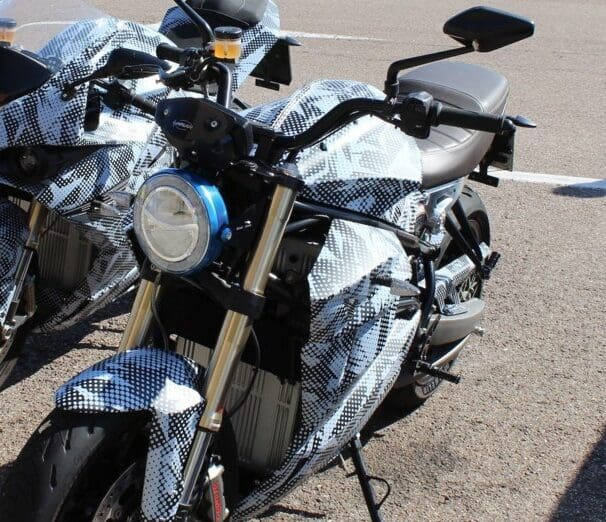 Energica spy shot