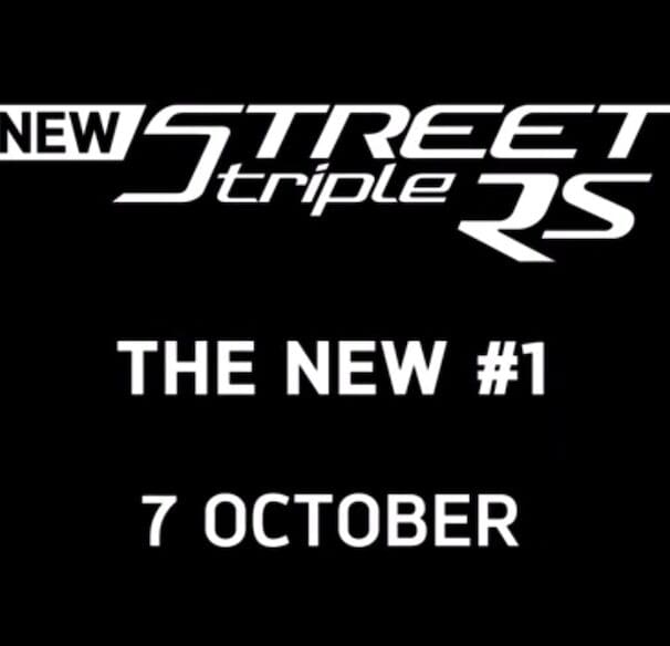 New Triumph Street Triple RS