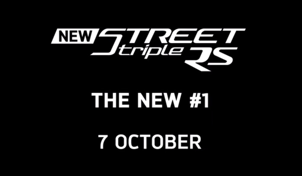 New Triumph Street Triple RS