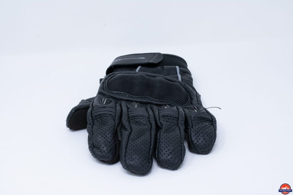 motonation campeon leather glove fingers