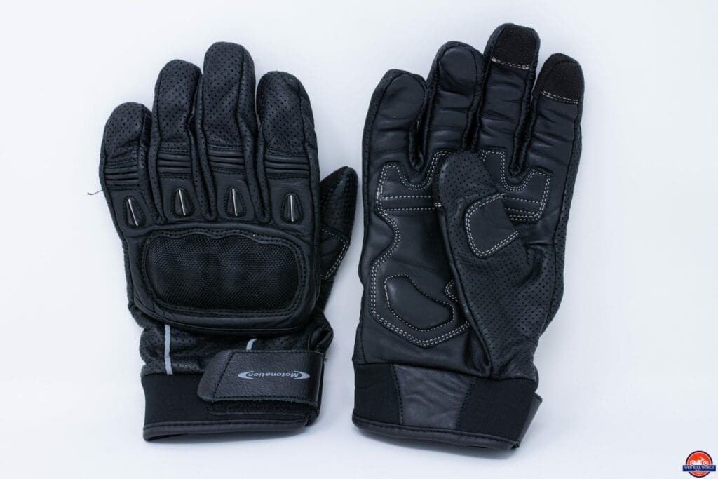 Motonation Campeon Leather Motorcycle Gloves