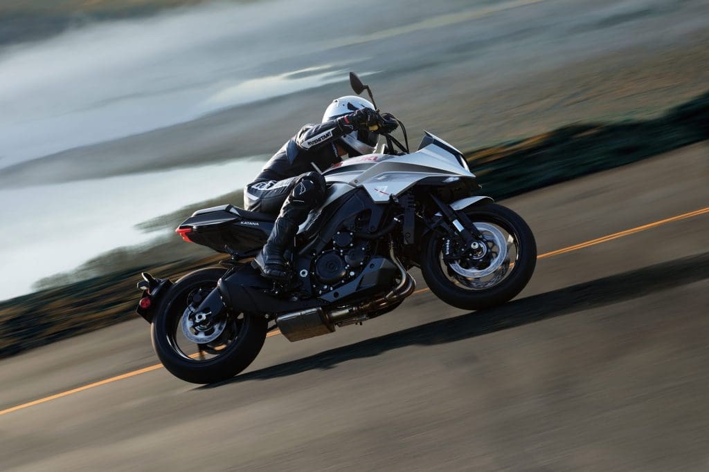 2020 Metallic Mystic Silver Suzuki Katana