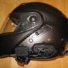 Shoei Neotec with the Quiet Ride system installed.