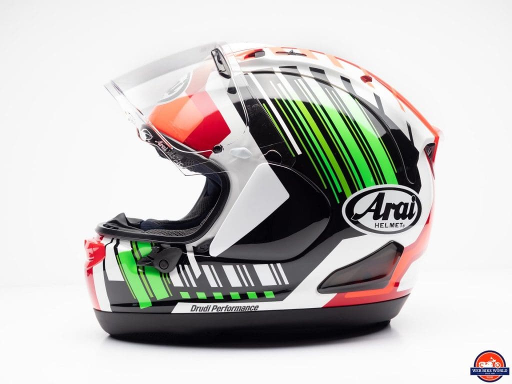 Arai Corsair-X Rea 5 Graphic Helmet profile