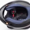 Arai Corsair-X Rea 5 Graphic Helmet chin curtain removed