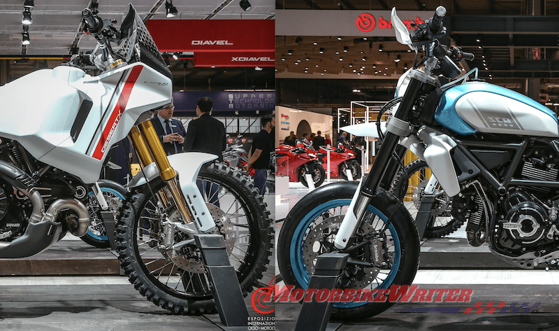 2020 Ducati Scrambler Desert X and Motard