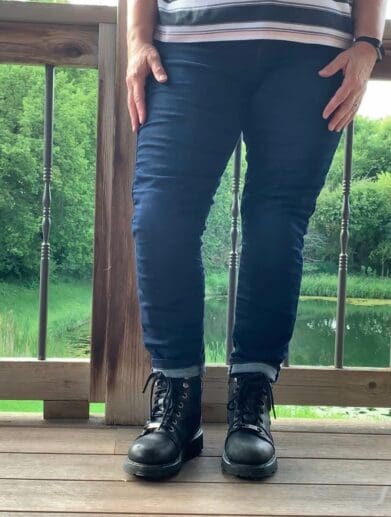 Oxford Women’s Super Jeggings worn by Donna