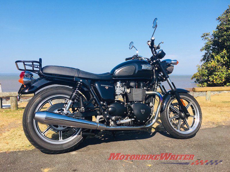 Steve Spalding Triumph Bonneville SE Motorcycle mods don’t have to be illegal