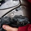 Bluetooth intercom with the active noise canceling turned on