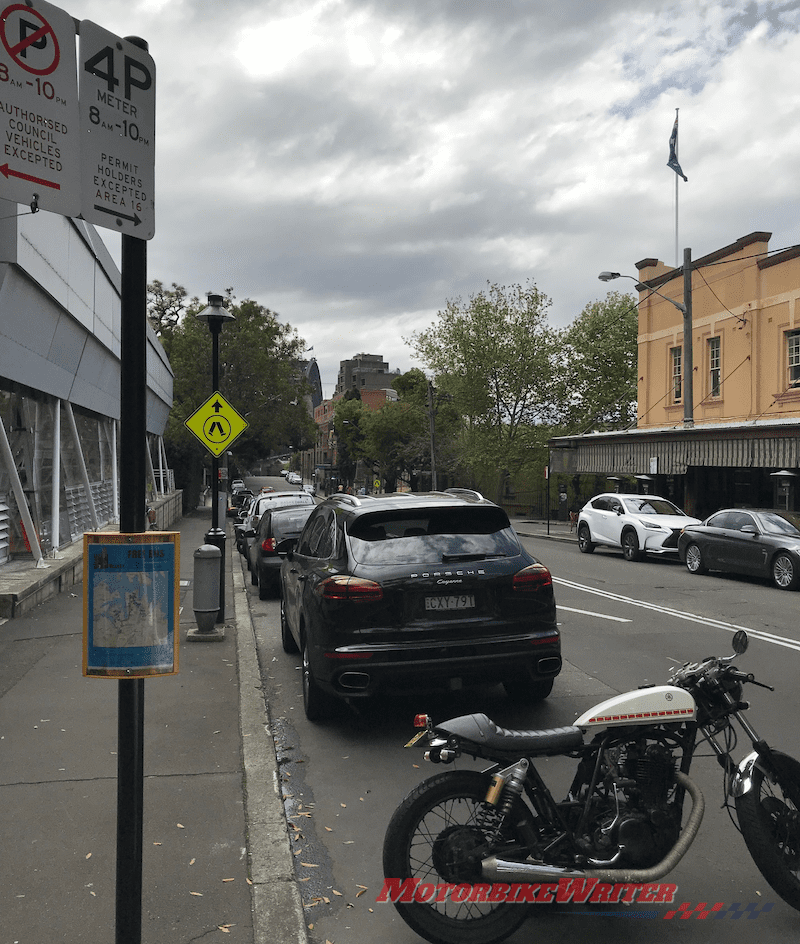 Riders claim parking fines unfair sydney