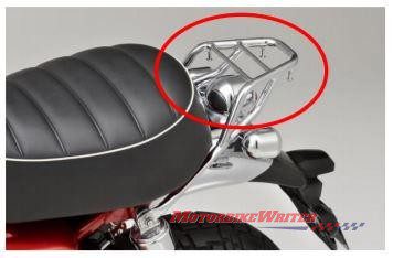 Honda Grom Rack recall