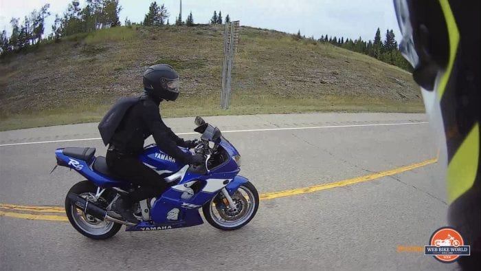 Timestamp on a photo from the Sena 10C Pro.