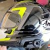 Sena 10C Pro installed on Arai DT-X