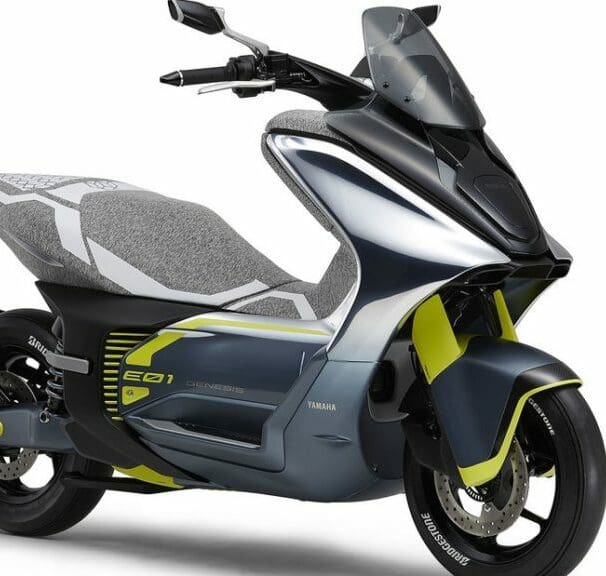 Yamaha E01 electric scooter concept
