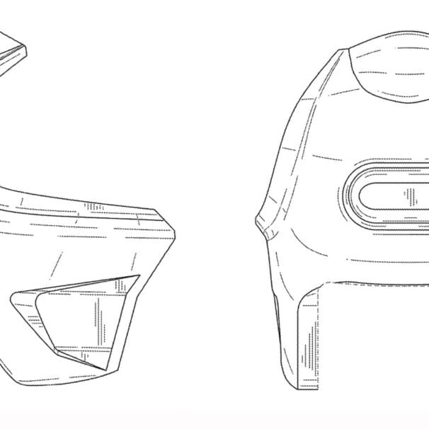harley faired sportbike patent image